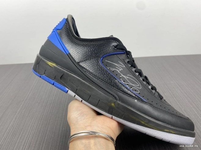 Rep Onekick Off-White 2 DJ4375-004 Blue Jordan Low Black SP Retro 0529